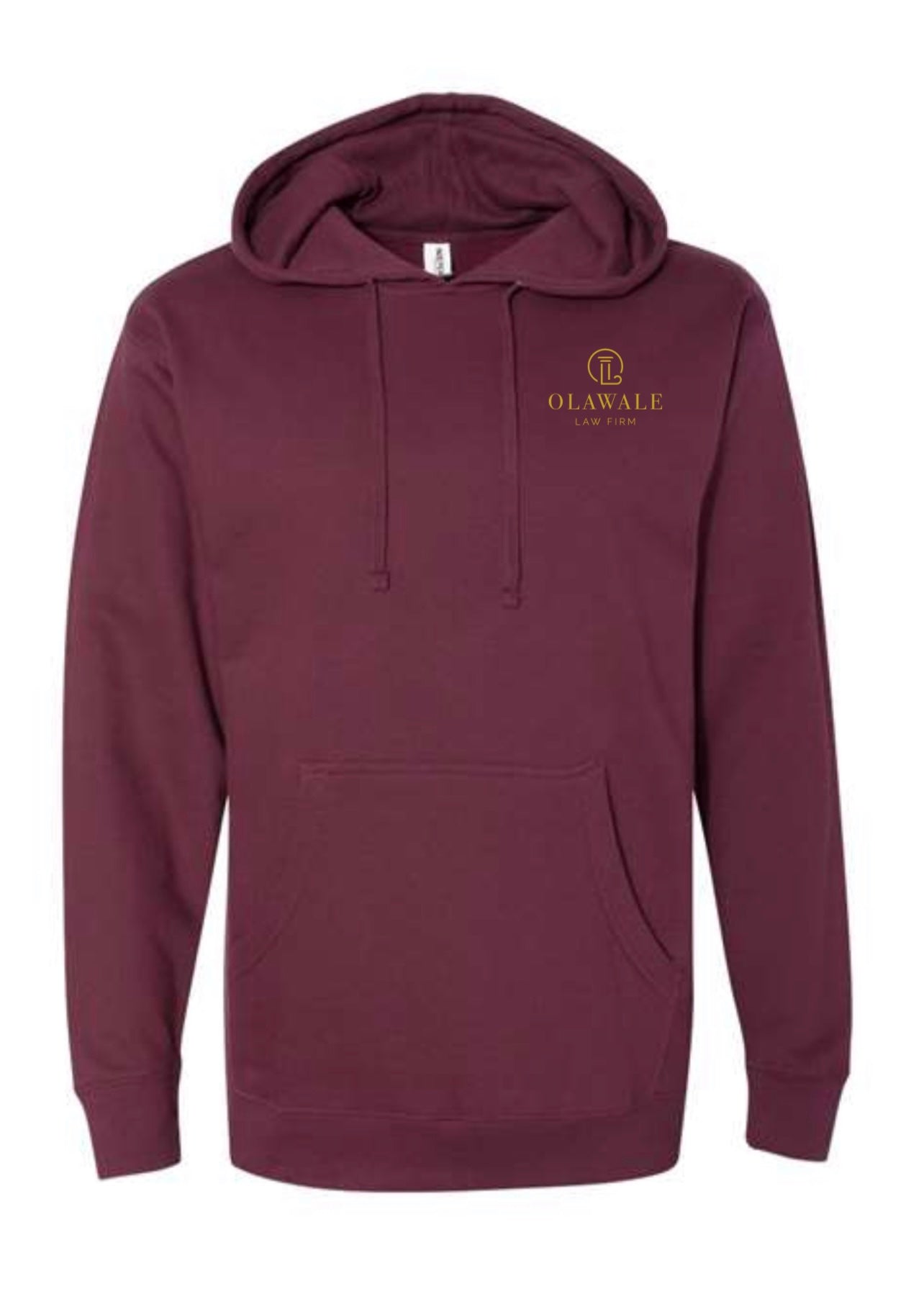 Olawale Law Firm Hoodie (Burgundy)